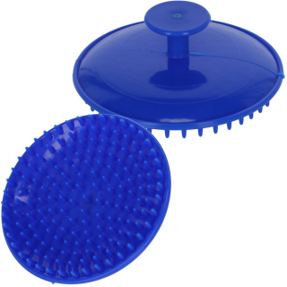 Gumminoppenstriegel blau 12,5cm