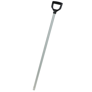 Aluminiumstiel mit D-Griff, 25mm x 93cm