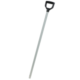Aluminiumstiel mit D-Griff, 25mm x 93cm
