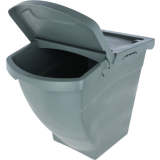 Futterbox 60 Liter, stapelbar, mit Deckel