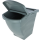 Futterbox 60 Liter, stapelbar, mit Deckel