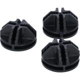 Freigehege, lackiert, 18 Gitter 35x35 cm, 6 Wandelemente, Nylonboden