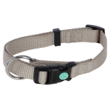 MIAMI Halsband, beige 20 mm, verstellbar 40 - 55 cm