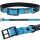 Halsband Lima, schwarz/blau 25 mm, verstellbar 36 - 45 cm