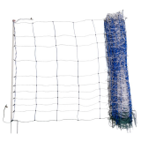 AKO TitanNet 145, blau/weiß 25m, 145cm,  Doppelspitze