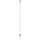 25 Stück Fiberglaspfahl Ø 10mm x 160cm mit Trittfuß und Isolator