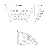 Eck-Heuspender M ca. 115 Liter