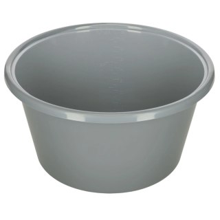 Futterschale 8l, grau
