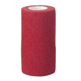 selbsthaftende Klauen-Bandage rot, 7,5cm x 450cm