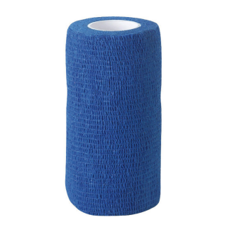 selbsthaftende Klauen-Bandage blau, 7,5cm x 450cm