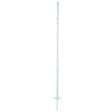 60 Stück Kunststoffpfahl weiß 150 cm,...