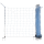 Schafnetz Wolfsnetz OviNet 170, weiß/blau, 25m, 170cm, Doppelspitze