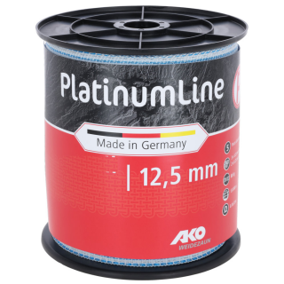 Band PlatinumLine, 400m, 12,5mm, weiß/blau, 3x0,2 Niro, 2x0,25 Cu