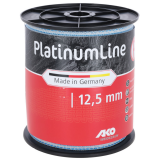 Band PlatinumLine, 400m, 12,5mm, weiß/blau, 3x0,2...