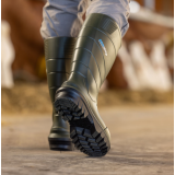Nora Arbeitsstiefel RANCH HIGH Gr. 45 PVC, olivgrün