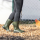 Nora Arbeitsstiefel RANCH LOW Gr. 46 PVC, olivgrün