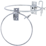 Eimerhalter klappbar, mit Auswurfsicherung