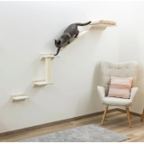 Kletterwand Monte Prado für Katzen, 4-teilig, beige