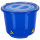 Geflügel-Tränkeeimer Kunststoff blau, 12 l