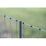 Geflügelnetz Premium elektrifizierbar, grün 25m, 122cm, Doppelspitze