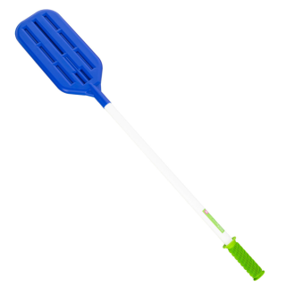 Schweine-Treibpaddel blau, 103cm, PP-Stiel